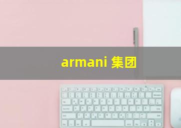 armani 集团